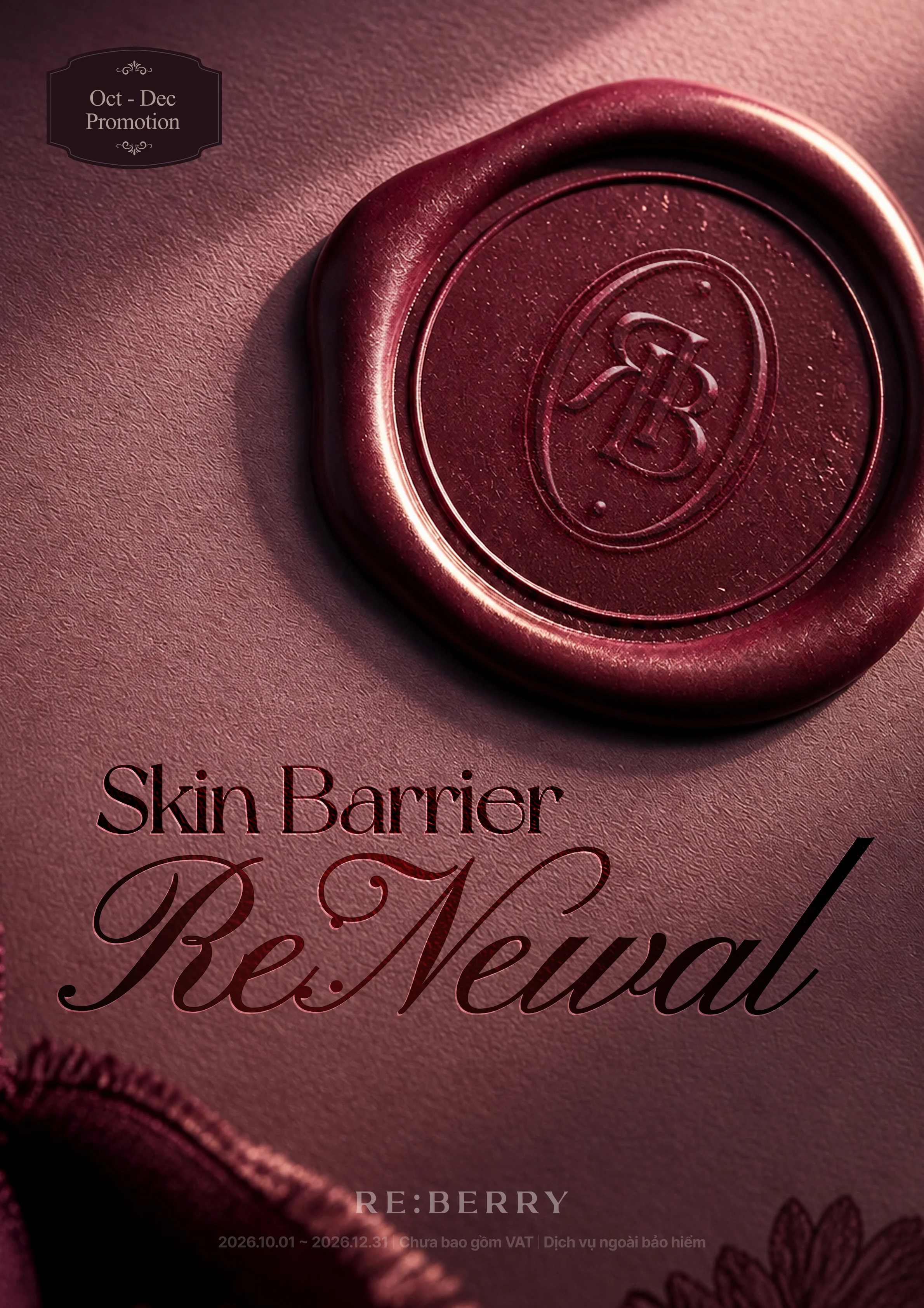 RE:BERRY Gangnam Trang 1 — Skin Barrier ReNewal: Chưa bao gồm VAT