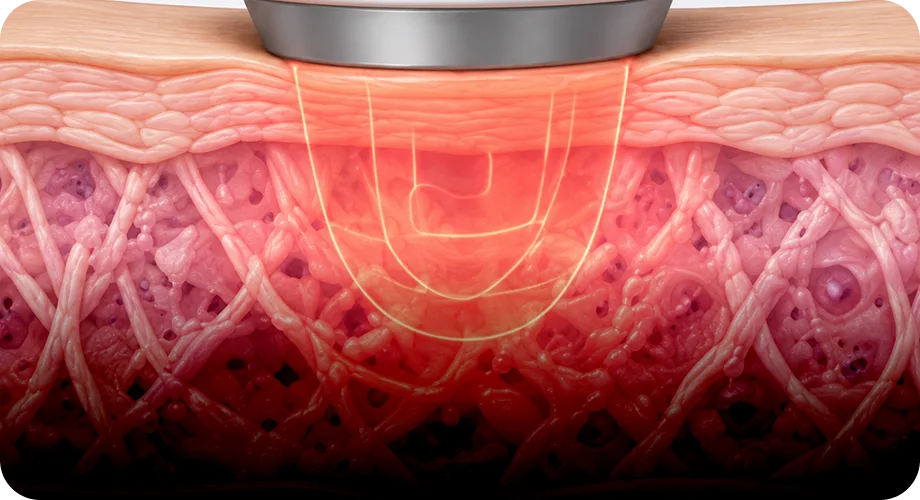 Broad Deep-Dermal Tightening